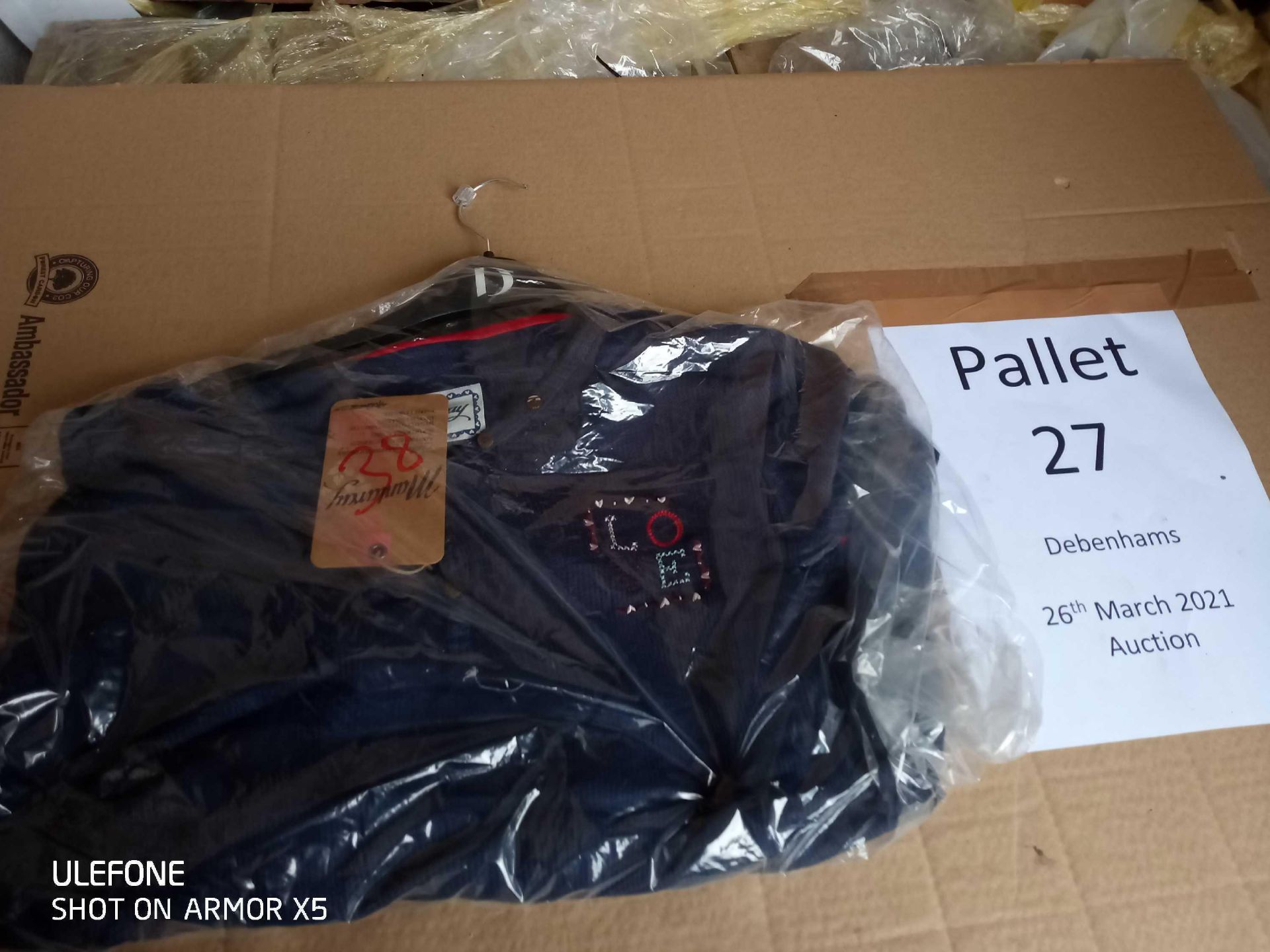 RRP £11,010 Pallet To Contain 505 Brand New Tagged Debenhams Fashion Items 27 X Black Beige Padded 8 - Image 22 of 26