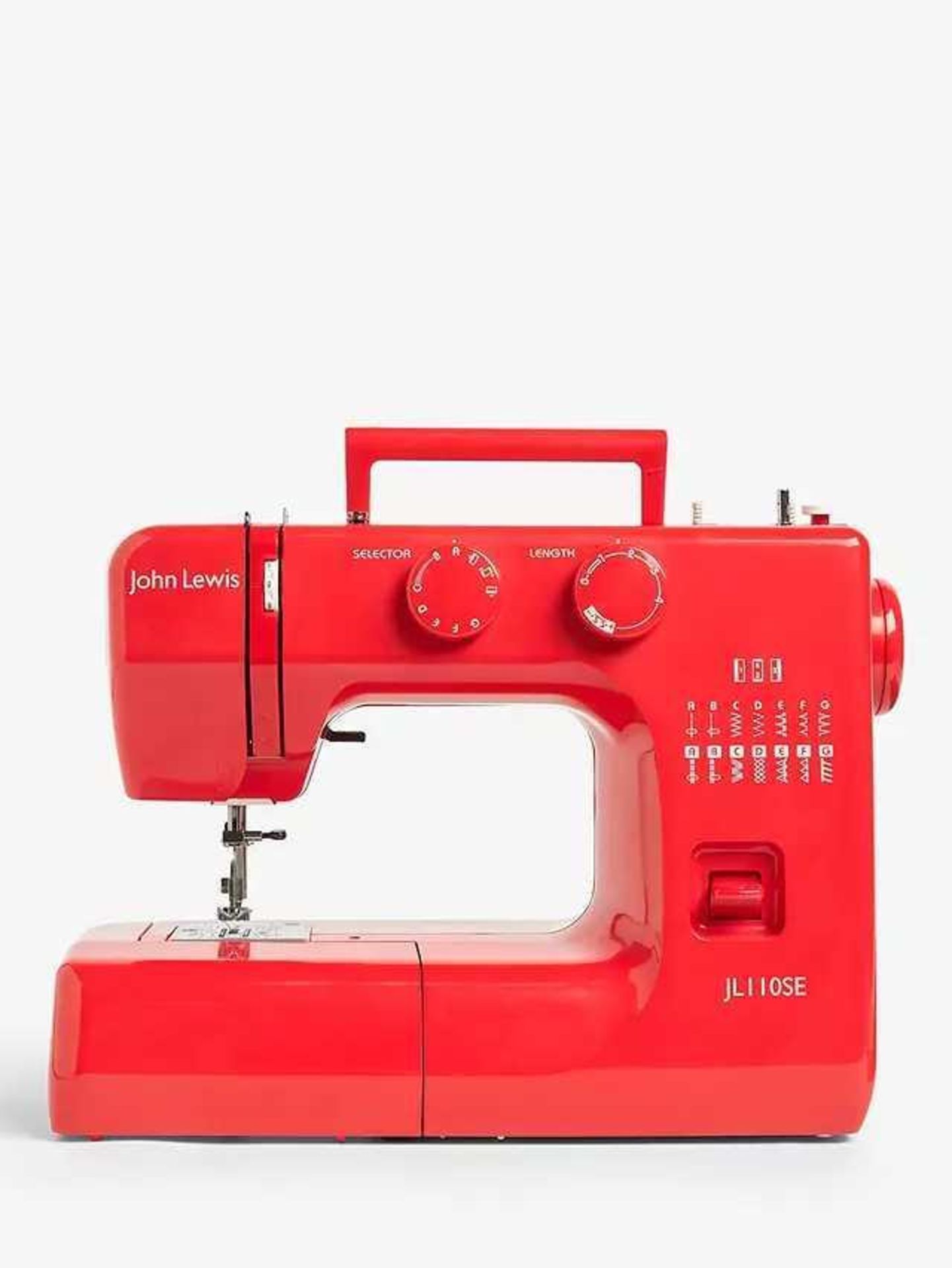 RRP £130 Boxed John Lewis Jl110Se Sewing Machine With 14 Stitch Options