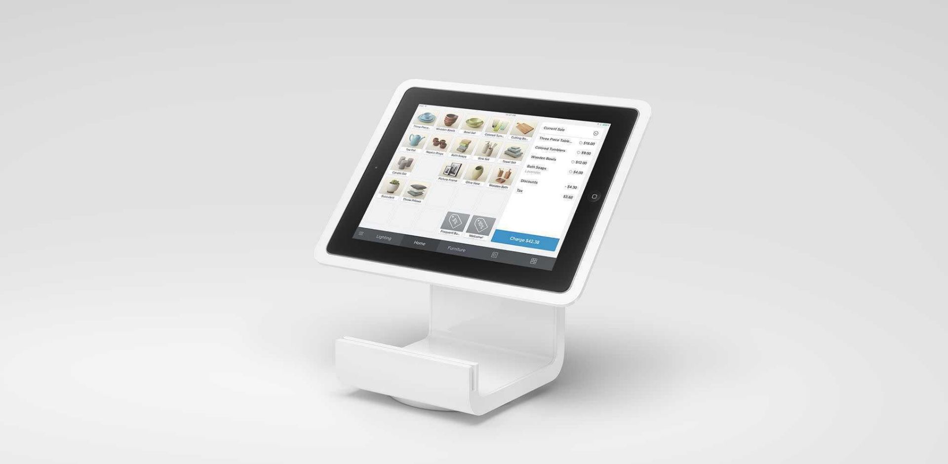 RRP £150 Boxed Square Stand Turn Your Ipad Into A Point Of Sale - Image 2 of 2
