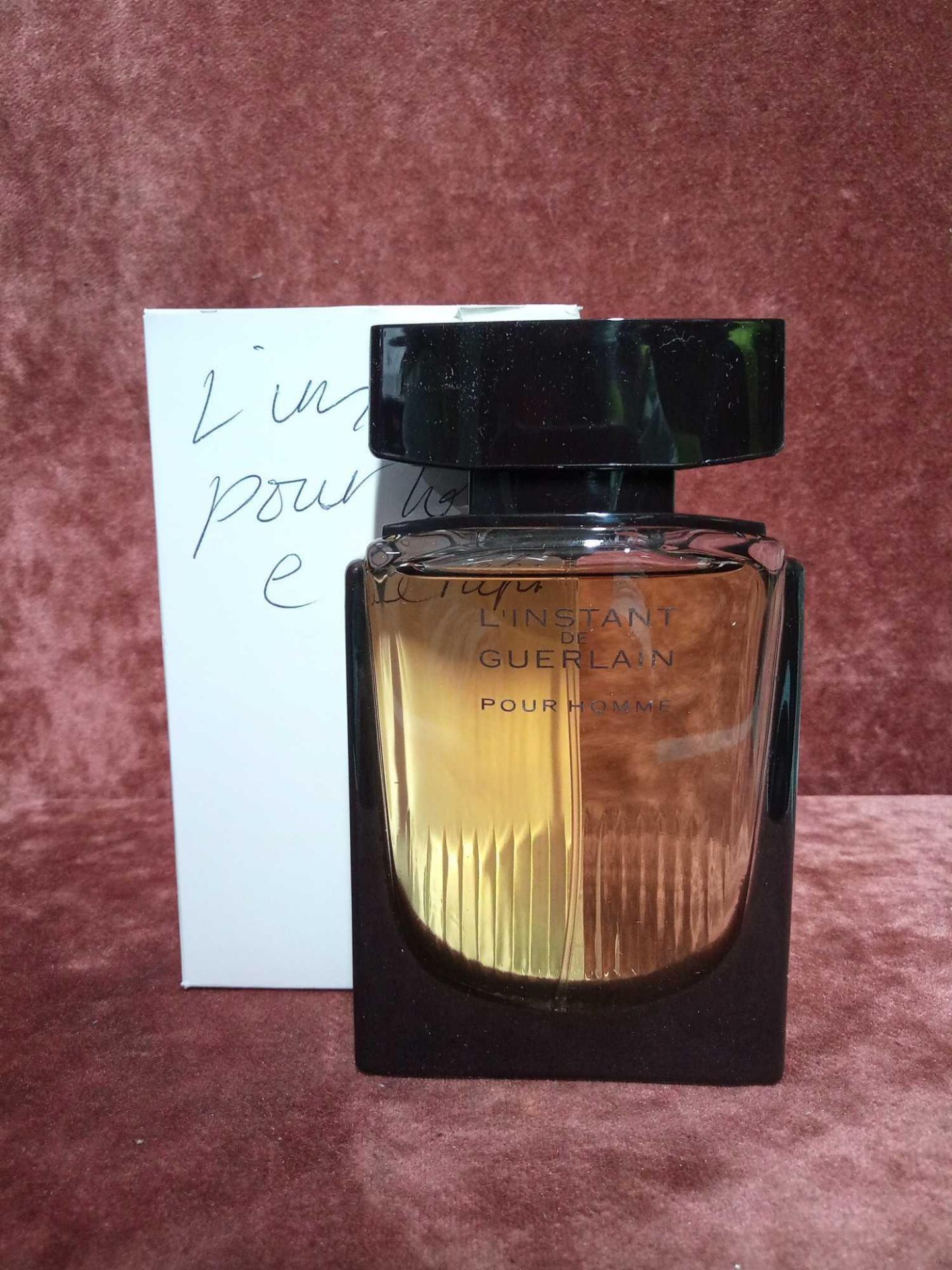 RRP £90 Boxed 75Ml Tester Bottle Of L'Instant De Guerlain Pour Homme Eau De Parfum Spray