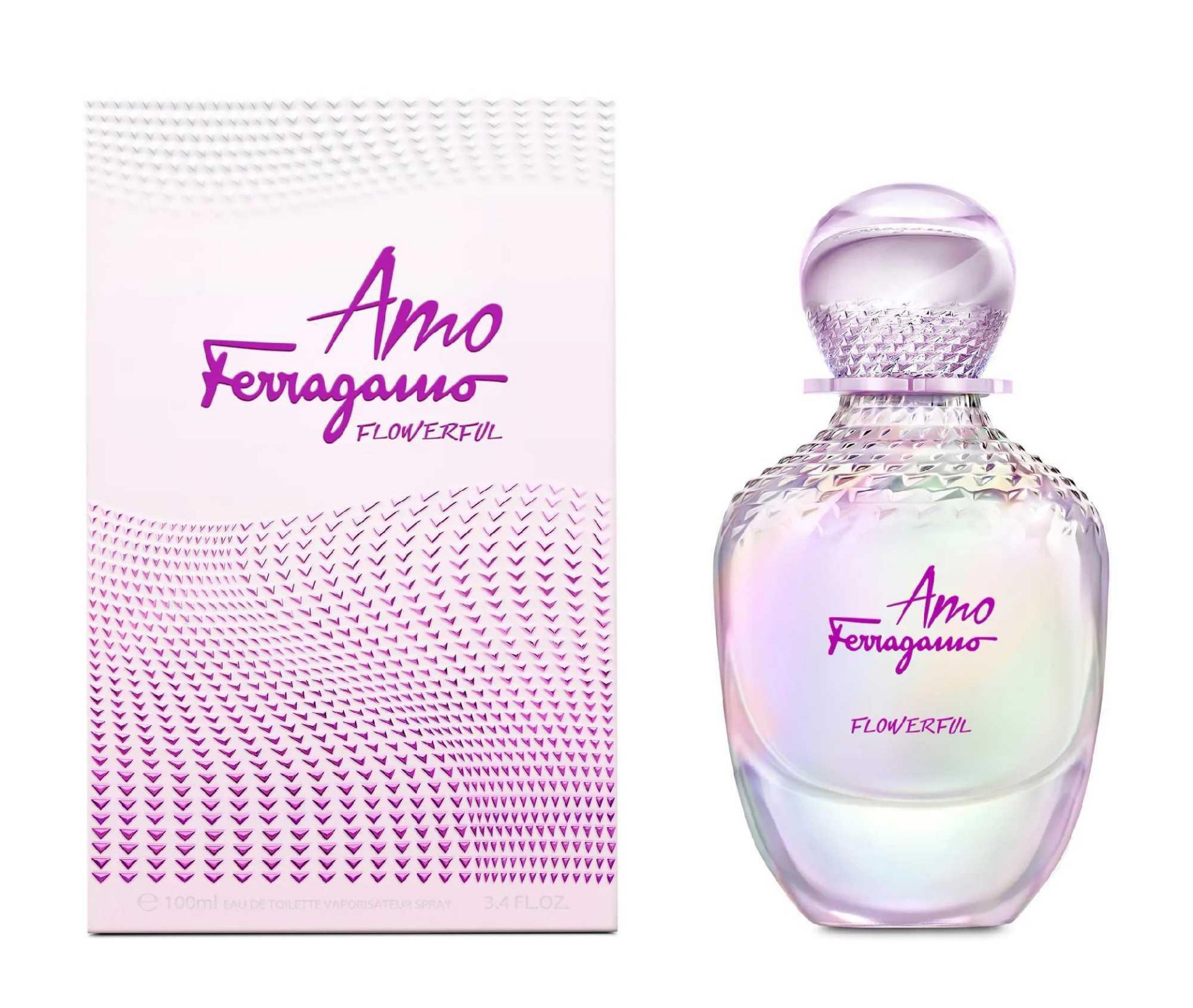 RRP £50 Boxed 50Ml Tester Bottle Of Amo Ferragamo Flowerful Eau De Toilette Spray Ex-Display