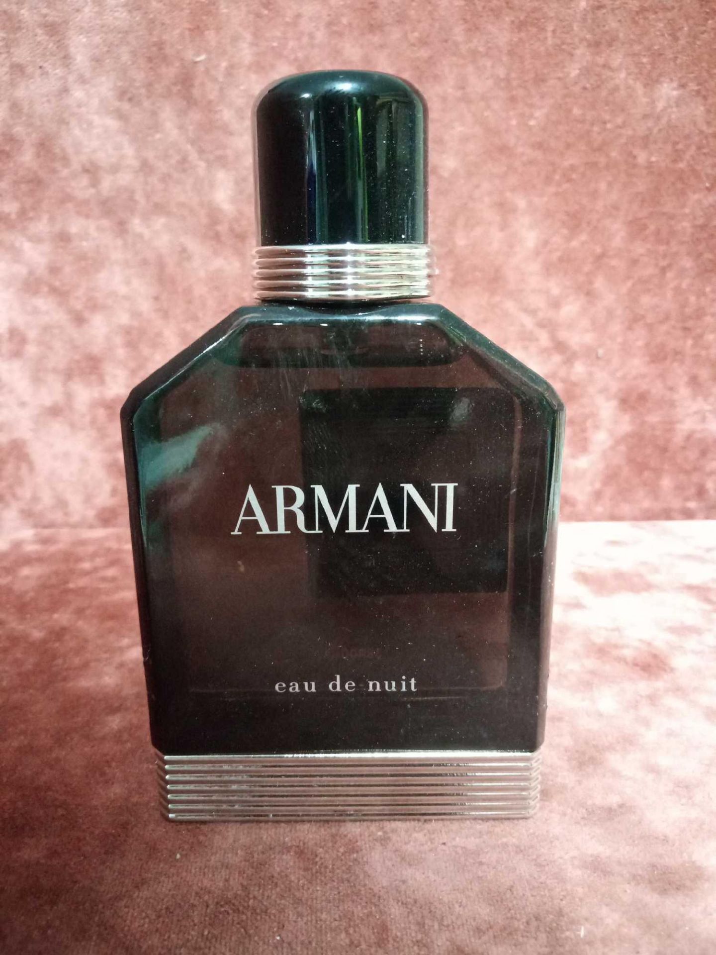 RRP £90 Unboxed 100Ml Tester Bottle Of Armani Eau De Nuit Eau De Toilette Spray Ex-Display