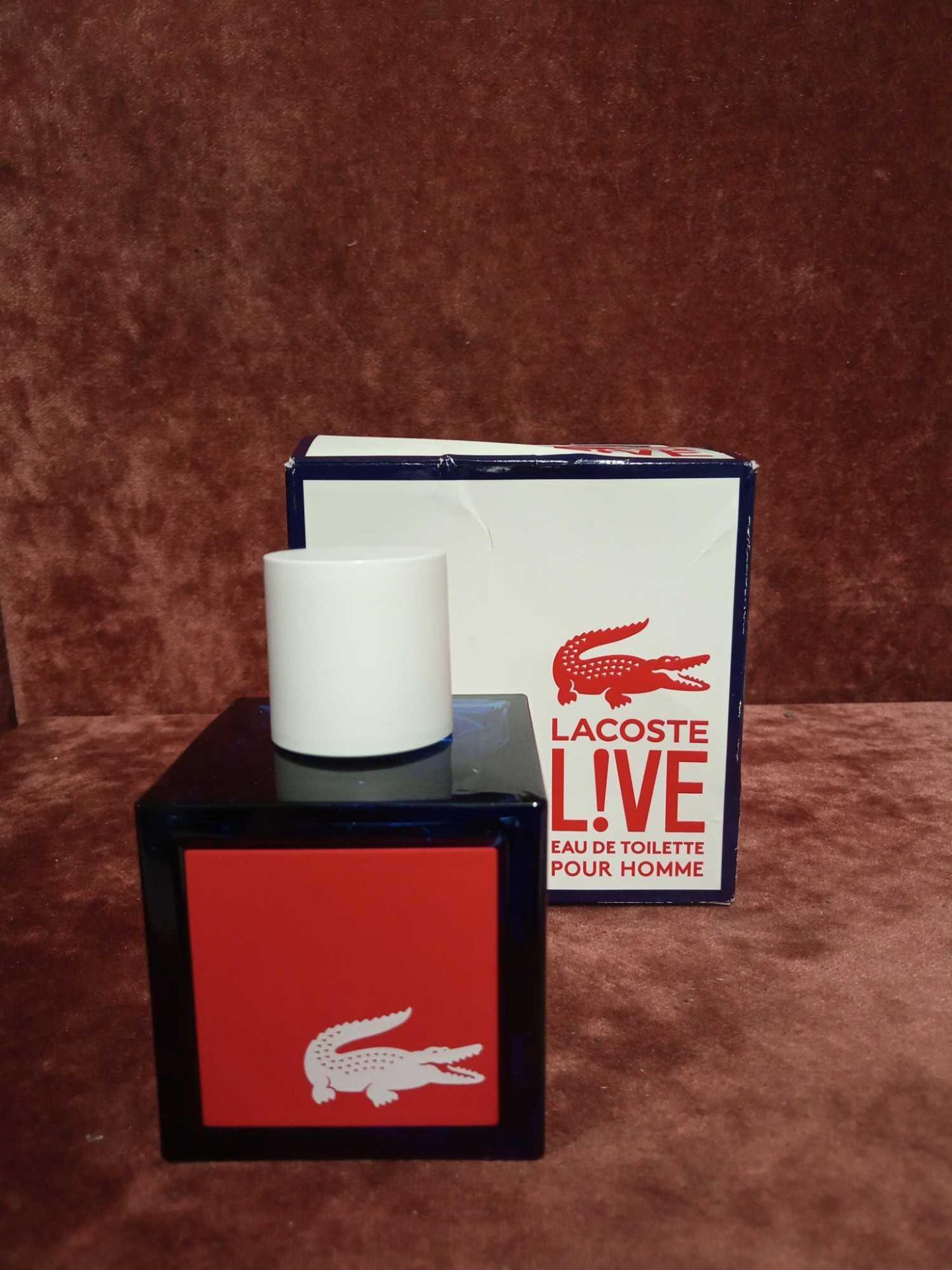 RRP £50 Boxed 60Ml Tester Bottle Of Lacoste Live Eau De Toilette Spray