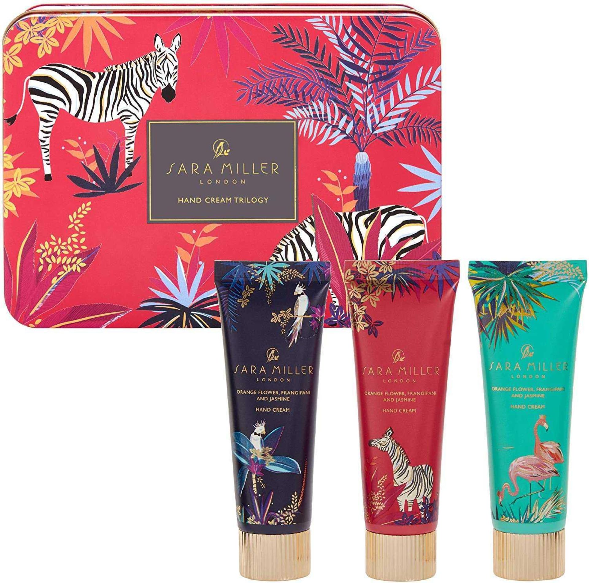 RRP £200 Lot To Contain 11 Brand New Bagged And Tagged Sara Miller London Hand Cream Trilogy Gift Se
