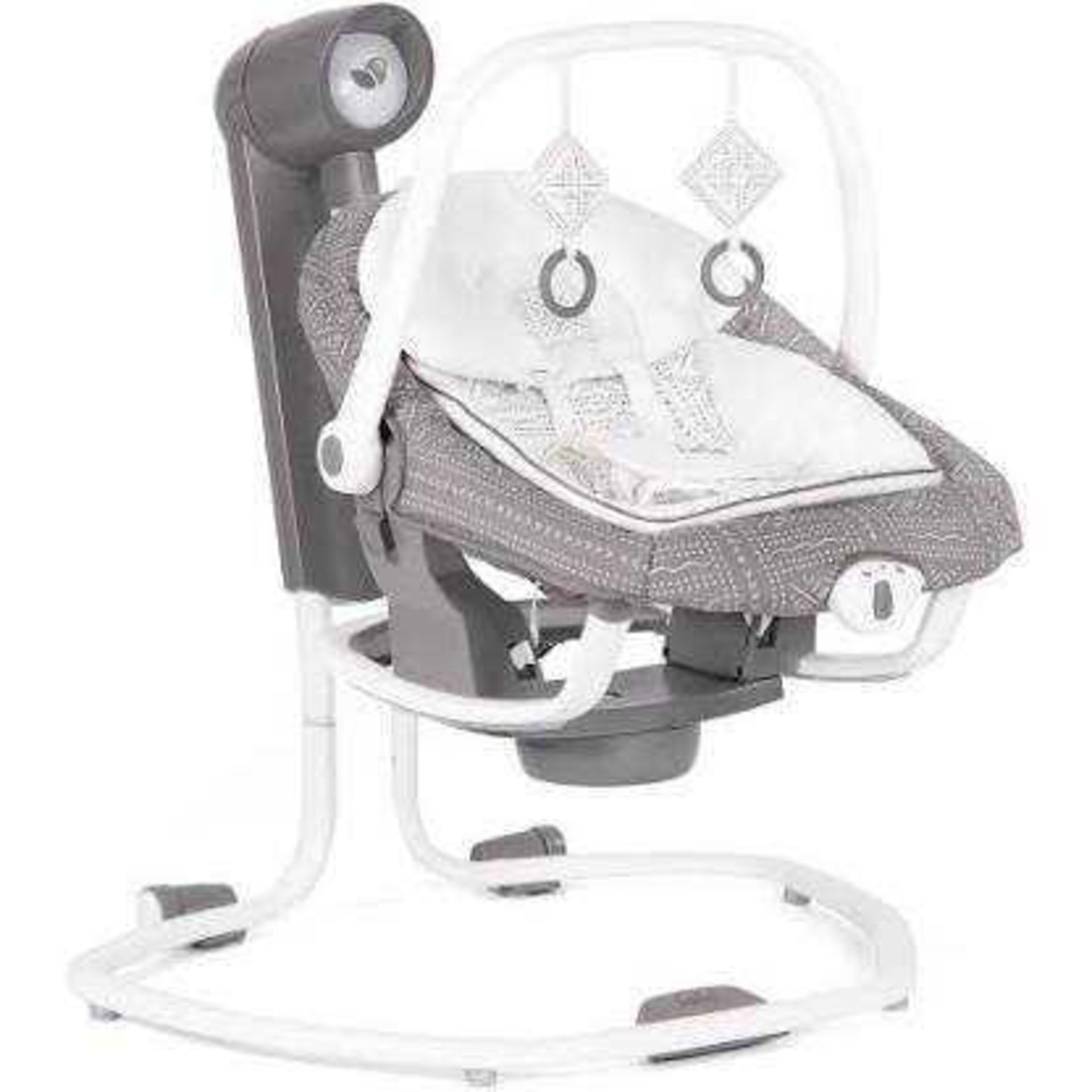 RRP £150 Boxed Joie Series 2 In 1 Swing And Sway Bouncer