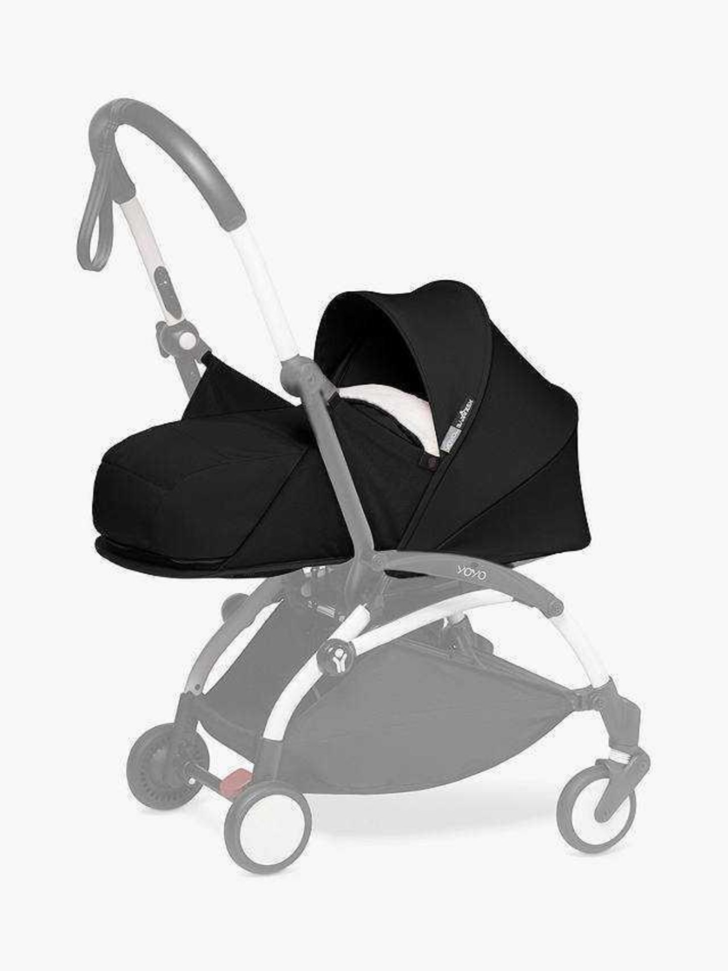 RRP £175 Boxed Babyzen Yoyo Newborn Pack In Piano Black