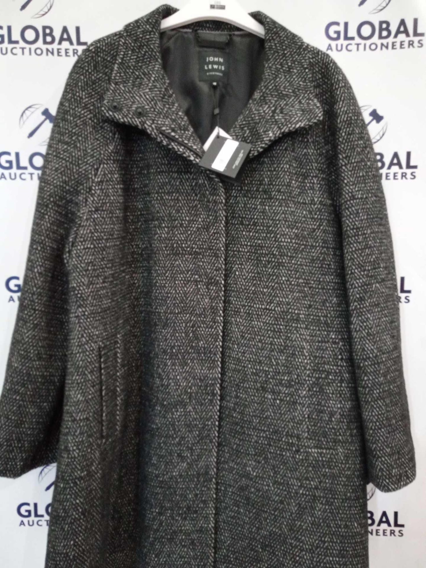 RRP £180 John Lewis Text Janet Coat