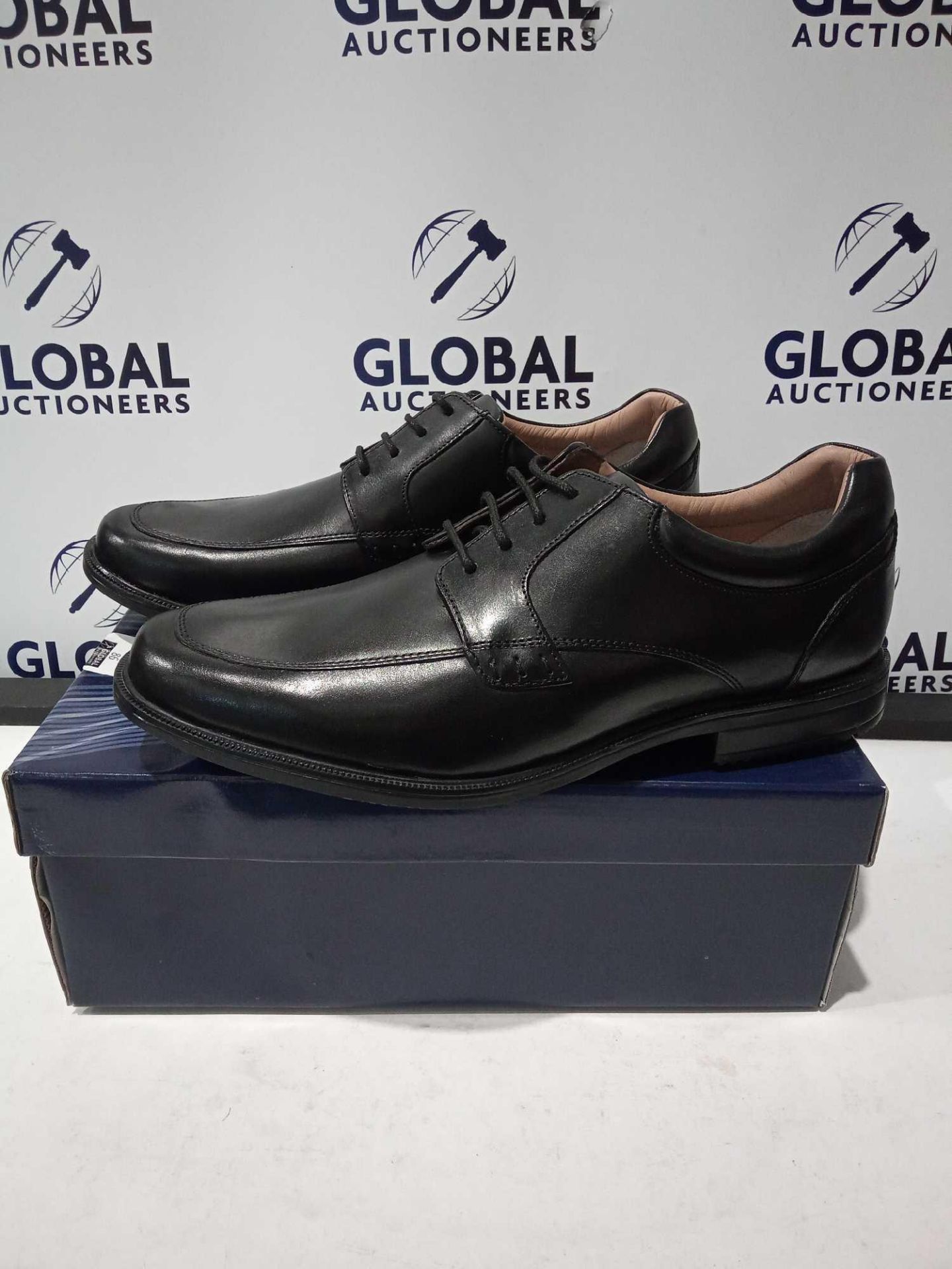 RRP £70 Each Boxed Debenhams Henley's Leather Men's Success Lace Up Shoes In Black Size 12