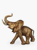RRP £100 Boxed Large Elephant Sculpture By John Lewis