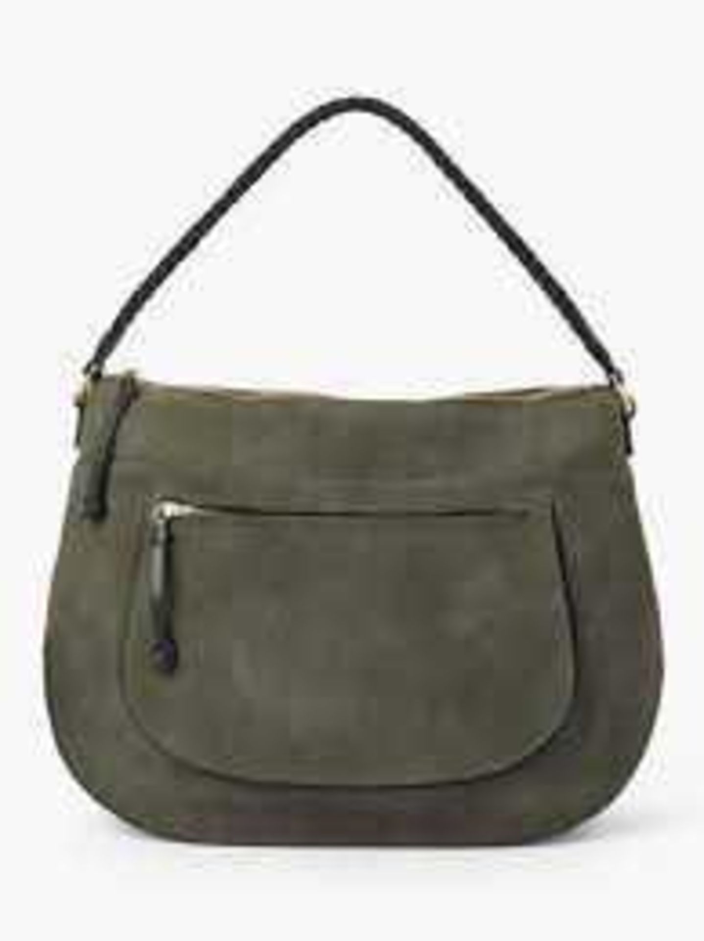 RRP £150 Torreon Leather Slouch Hobo Bag By John Lewis