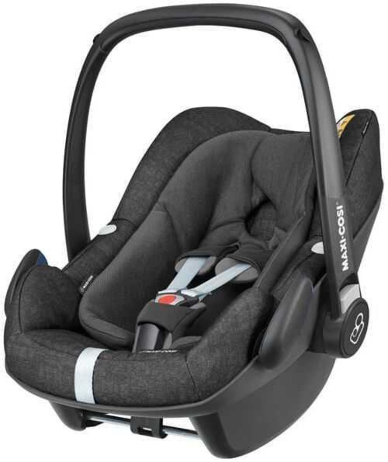 RRP £45 Unboxed Maxi Cosi I-Size Baby Car Seat Nomad Black