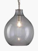 RRP £115 Boxed John Lewis Selsey Glass Ceiling Light