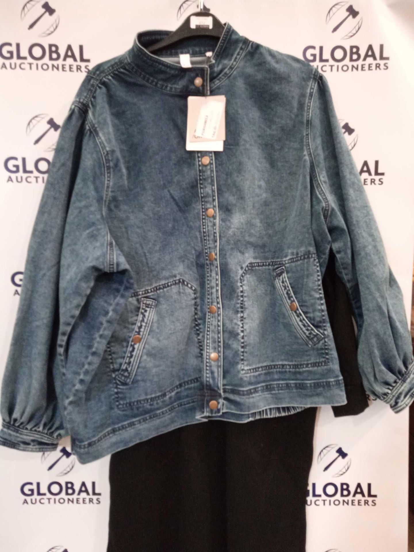 RRP £60-£80 Each Items To Include John Lewis Denim Jacket And A Black Sweat Dress