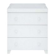 RRP £110 Boxed Abacus White Drawer 140X70Cm