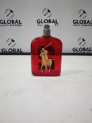 RRP £70 Unboxed Tester Bottle 125Ml Ralph Lauren Red Polo 2 Edt Ex Display