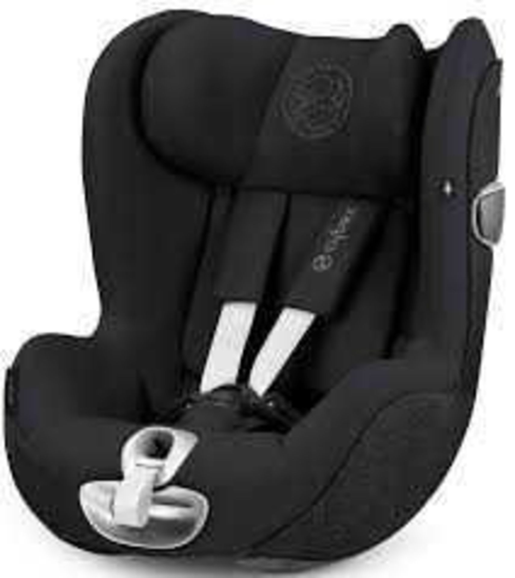 RRP £300 Unboxed Cybex Gold Sirona I Size Car Seat And Isofix Base In Deep Black.
