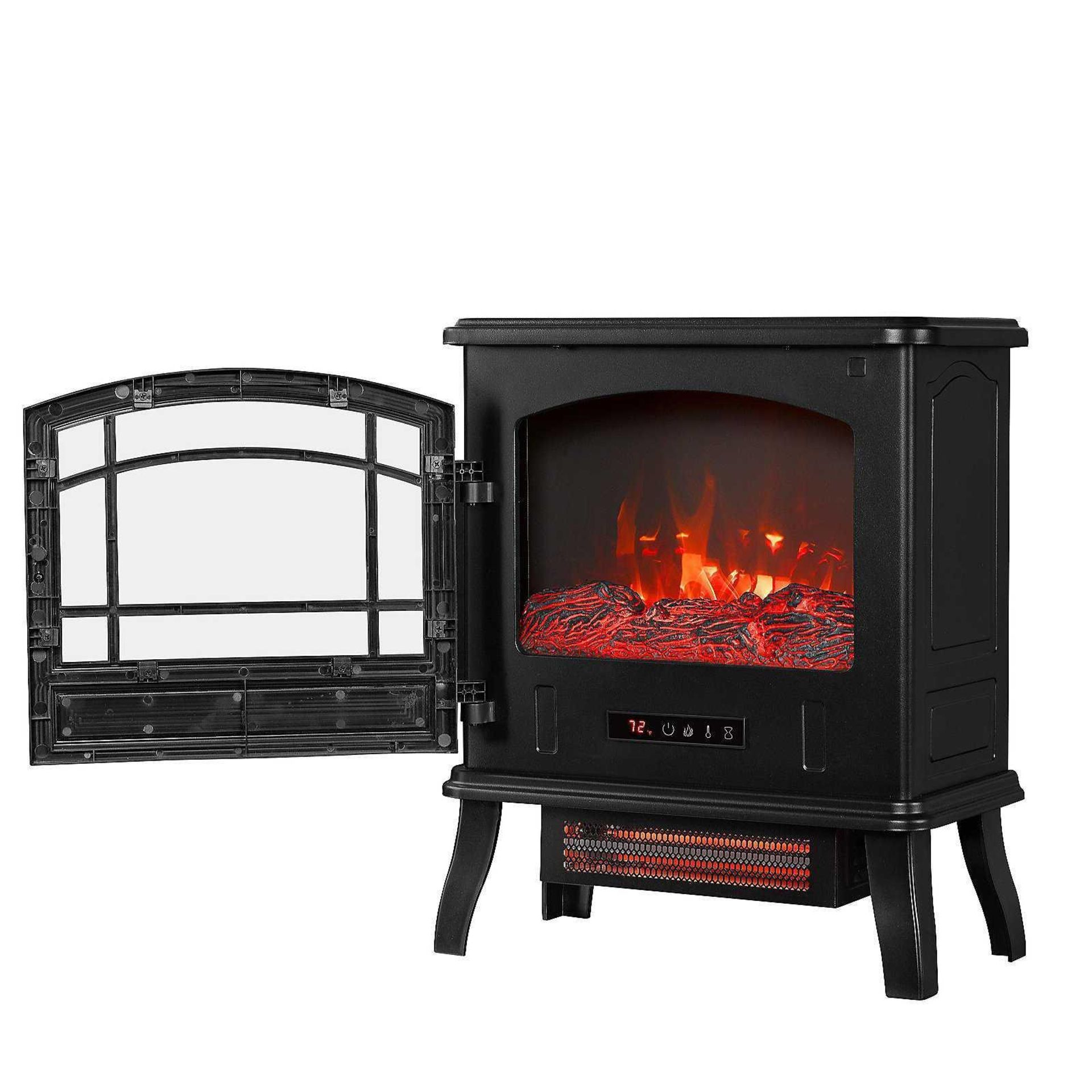 RRP £120 Boxed Powerheat Electric Stove Heater, Quarts - Image 2 of 2