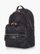 RRP £140 Bagged John Lewis Tiba And Marl Ellwood Quilt Black Backpack