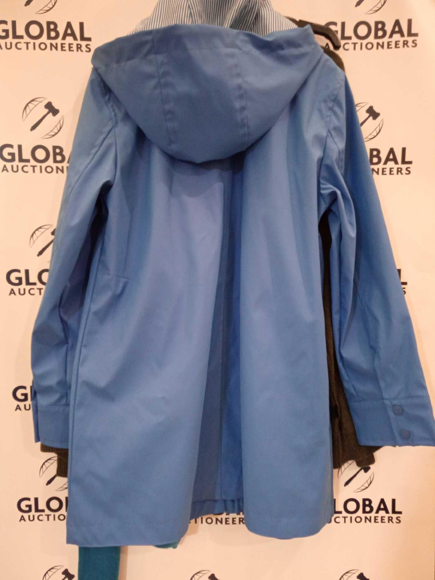 RRP £50 Each Items To Include John Lewis Shower Resistant Blue Coat, John Lewis In Blue Sweater Size - Image 2 of 2