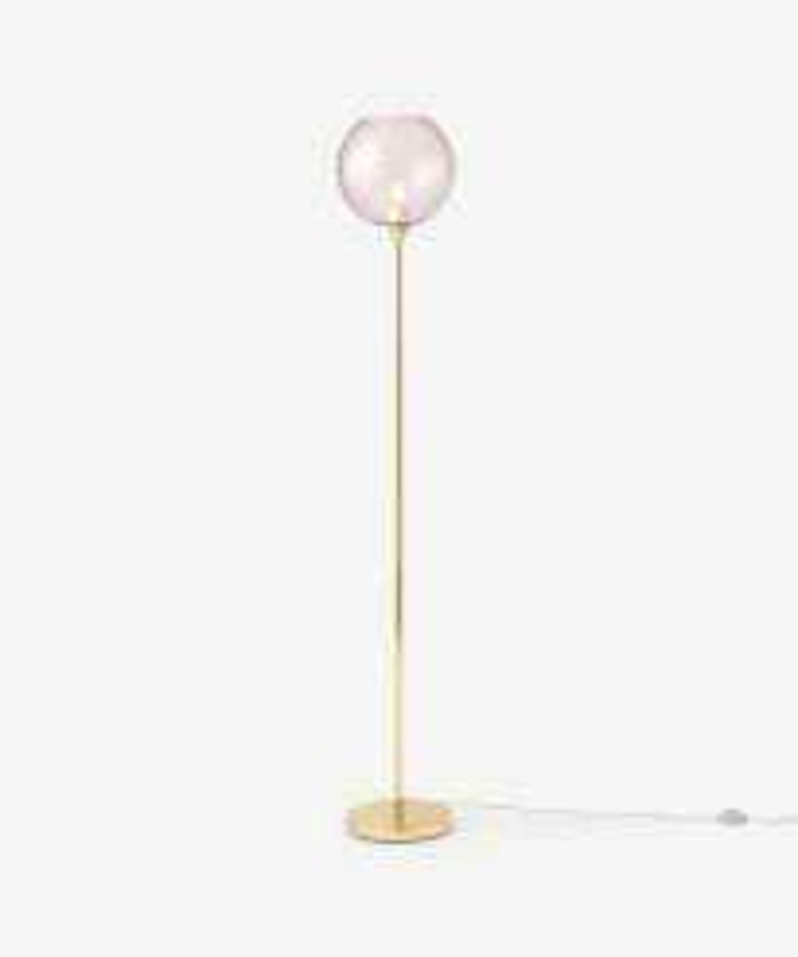 RRP £99 | 1x | Made.com Ilaria Single Floor Lamp Pink