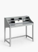 RRP £200 Complete Boxed John Lewis House Loft Desk In Grey/White