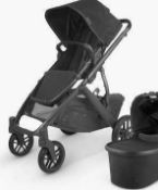 RRP £980 Boxed Uppababy Vista V2 Pushchair And Carrycot, Gregory