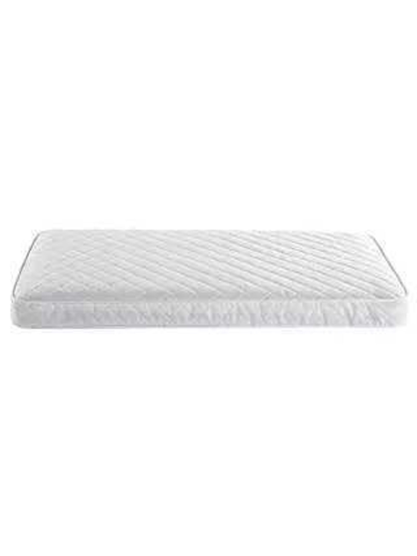 RRP £110 Bagged Boori Babysafe Fibre Pocket Cot Mattress