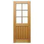 RRP £120 Unboxed Boarded Oak Finish Cottage Style Internal Door