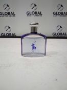 RRP £80 Unboxed Tester Bottle 125Ml Polo Ralph Lauren Blue For Him Edt Ex Display