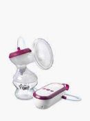 RRP £65 - £90 Bagged Tommee Tippee Electric Single Breast Pump. Tommee Tippee Complete Feeding Set