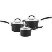 RRP £60-100 Each Items To Include A Boxed Set Of John Lewis Metallic Plated 3 Piece Saucepan Set And