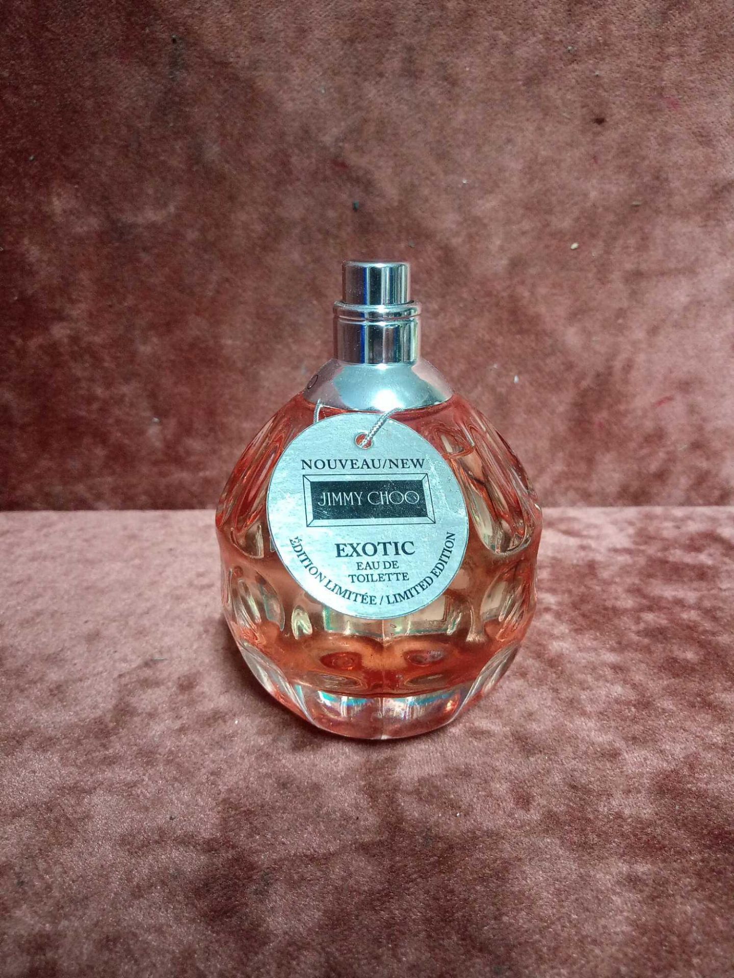 RRP £70 Unboxed 100Ml Tester Bottle Of Jimmy Choo Exotic Eau De Toilette Spray Ex-Display