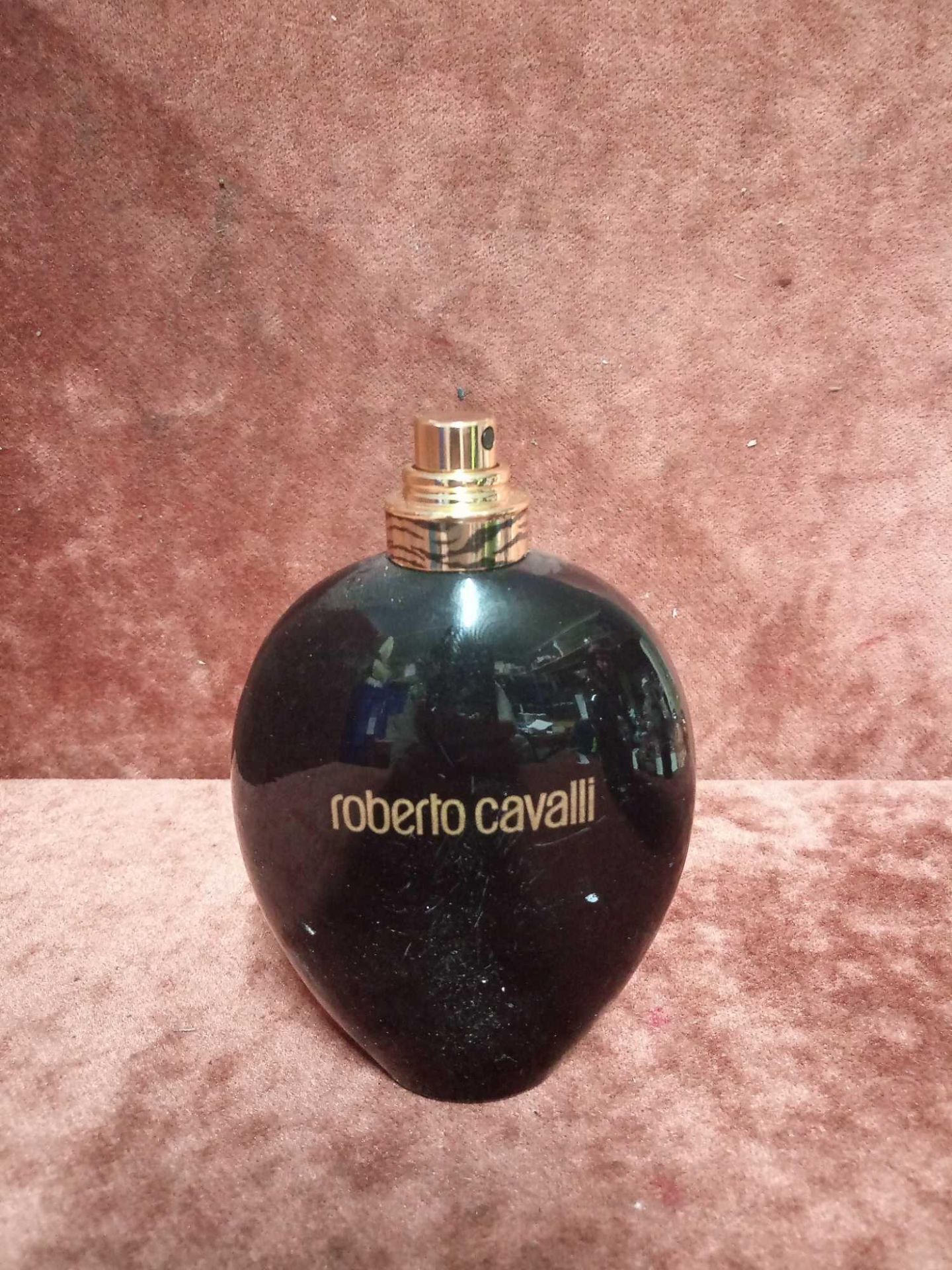RRP £65 Unboxed 75Ml Tester Bottle Of Roberto Cavalli Nero Assoluto Eau De Parfum Spray Ex-Display