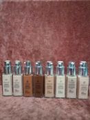 RRP £240 Gift Bag To Contain 12 Tester Of Dior Forever Skin Care Foundation In Assorted Shades Ex-Di