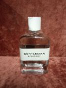 RRP £60 Unboxed 100Ml Tester Bottle Of Givenchy Gentlemen Cologne Eau De Toilette Spray Ex-Display