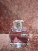 RRP £60 Unboxed 90 Ml Tester Bottle Of Lacoste L.12.12 Pour Elle Eau De Toilette Spray Ex-Display