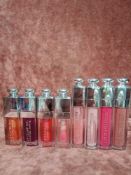 RRP £240 Gift Bag To Contain 8 Dior Addict Lip Glow Oil Nourishing Lip Oil Testers In Assorted Shade