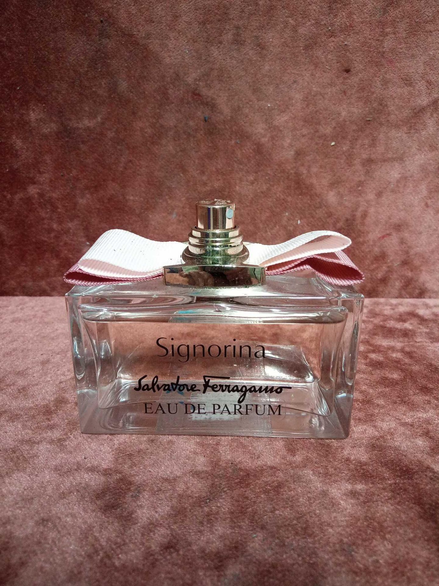 RRP £75 Unboxed 100Ml Tester Bottle Of Salvatore Ferragamo Signorina Eau De Parfum Spray Ex-Display