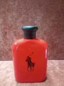 RRP £70 Unboxed 125 Ml Tester Bottle Of Ralph Lauren Polo Red Eau De Toilette Spray Ex-Display