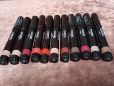 RRP £300 Gift Bag To Contain 10 Tester Of Chanel Le Rouge Crayon De Couleur In Assorted Colours Ex-D