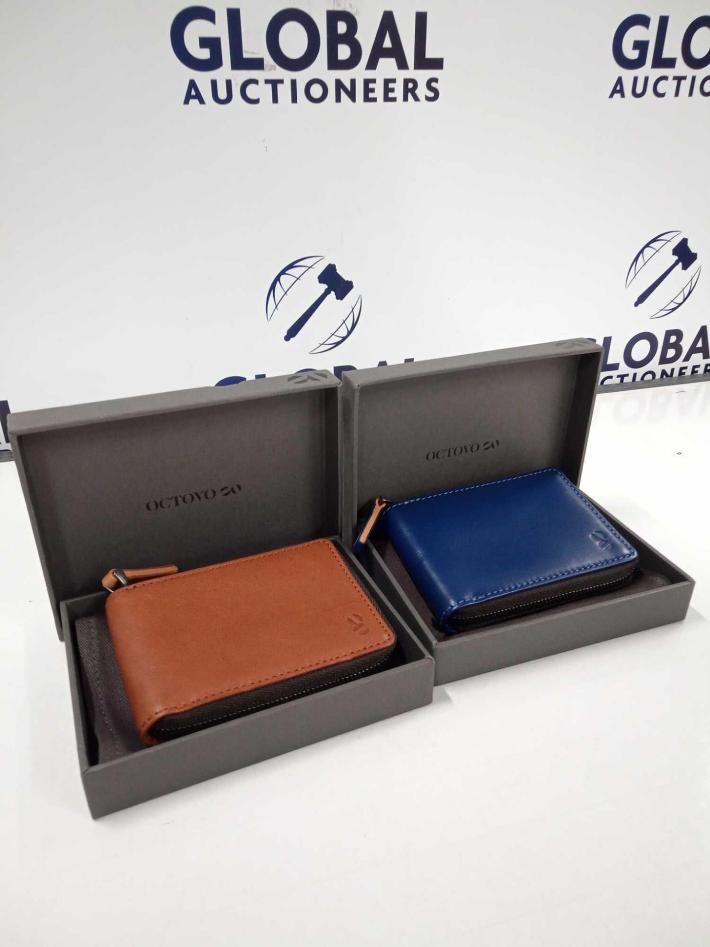 RRP £210 Lot To Contain 3 Brand New Boxed Of Octovo Birdcage Wallet