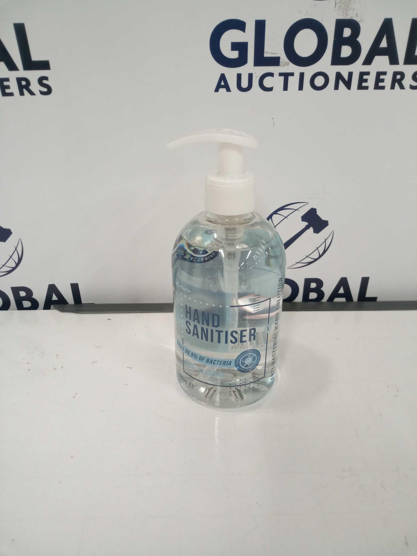 RRP £500 Lot To Contain 60 Boxed Brand New Hand Sanitiser Anti Bacterial Hand Solution 500Ml Each