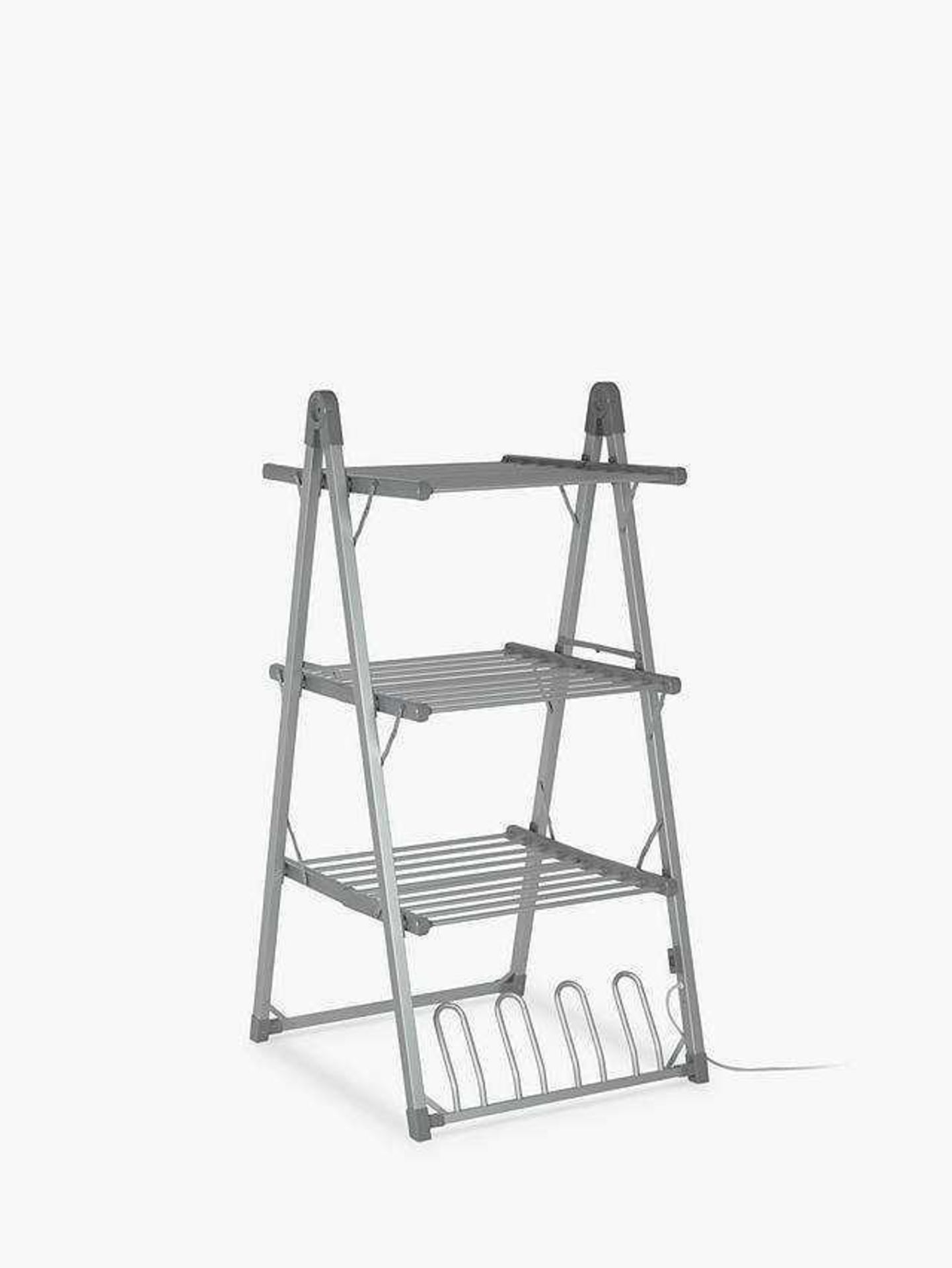RRP £100 Boxed John Lewis 3 Tier Heated Airer - Image 2 of 2
