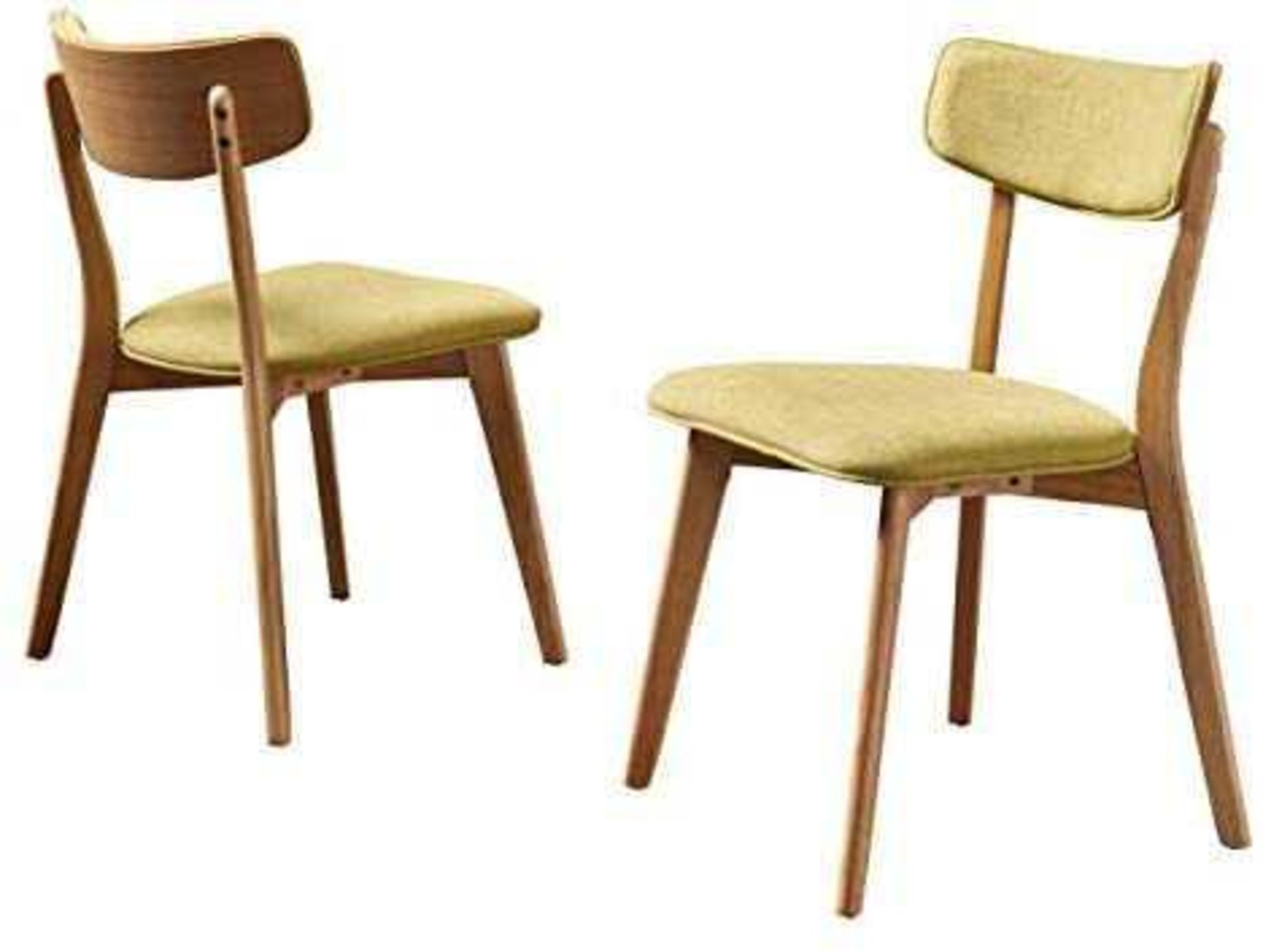 RRP £140 Boxed Green Tea 2Pcs Dining Chair