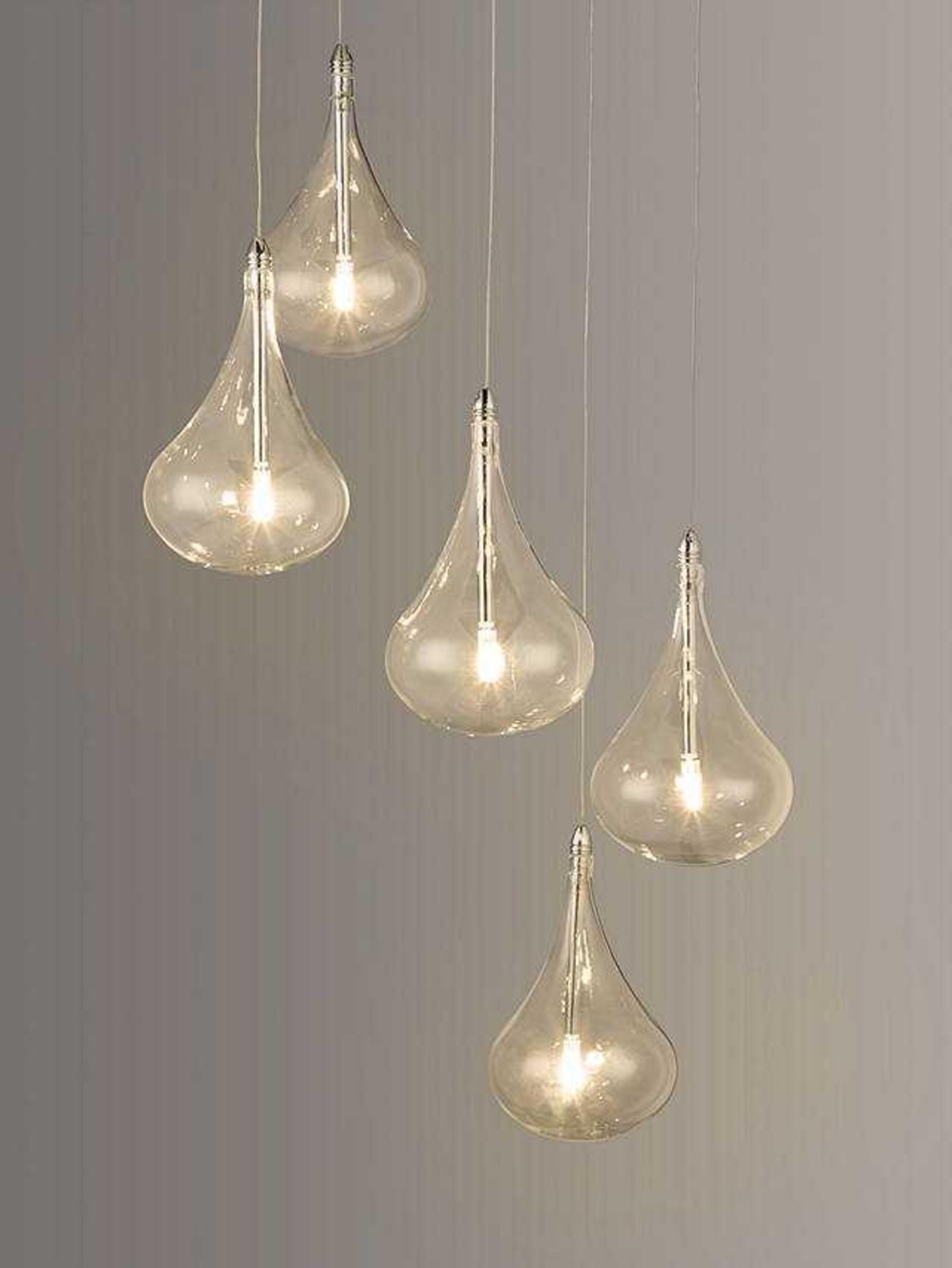 RRP £250 Boxed John Lewis Jensen 5 Light Led Ceiling Pendent - Image 2 of 2