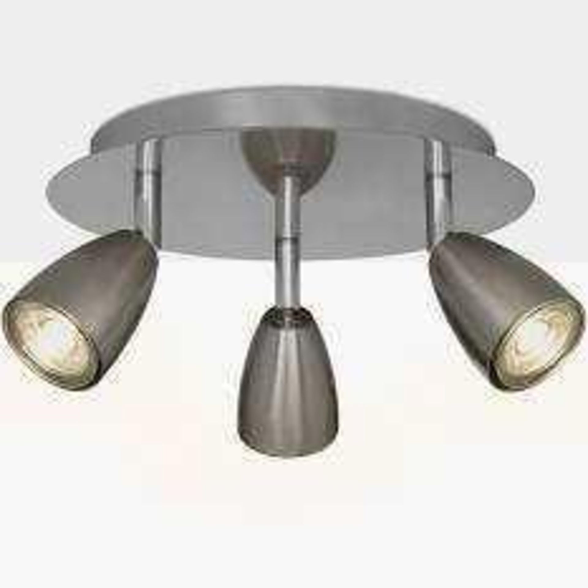 Combined RRP £150 Lot To Contain Assortd John Lewis Lights To Include Thea 3 Light Spotlight Plate,L