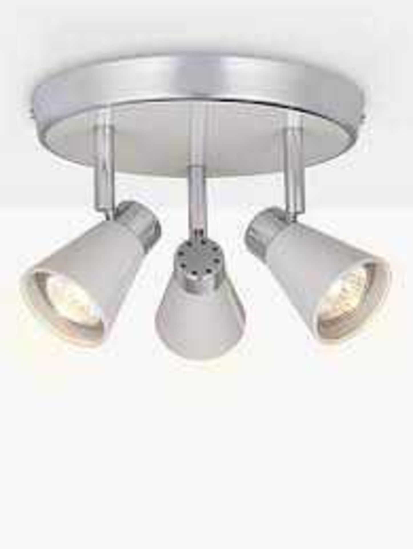 Combined RRP £150 Lot To Contain Assortd John Lewis Lights To Include Thea 3 Light Spotlight Plate,L - Image 2 of 3