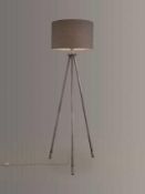 RRP £235 Lot To Contain A Boxed John Lewis Bruce Floor Lamp