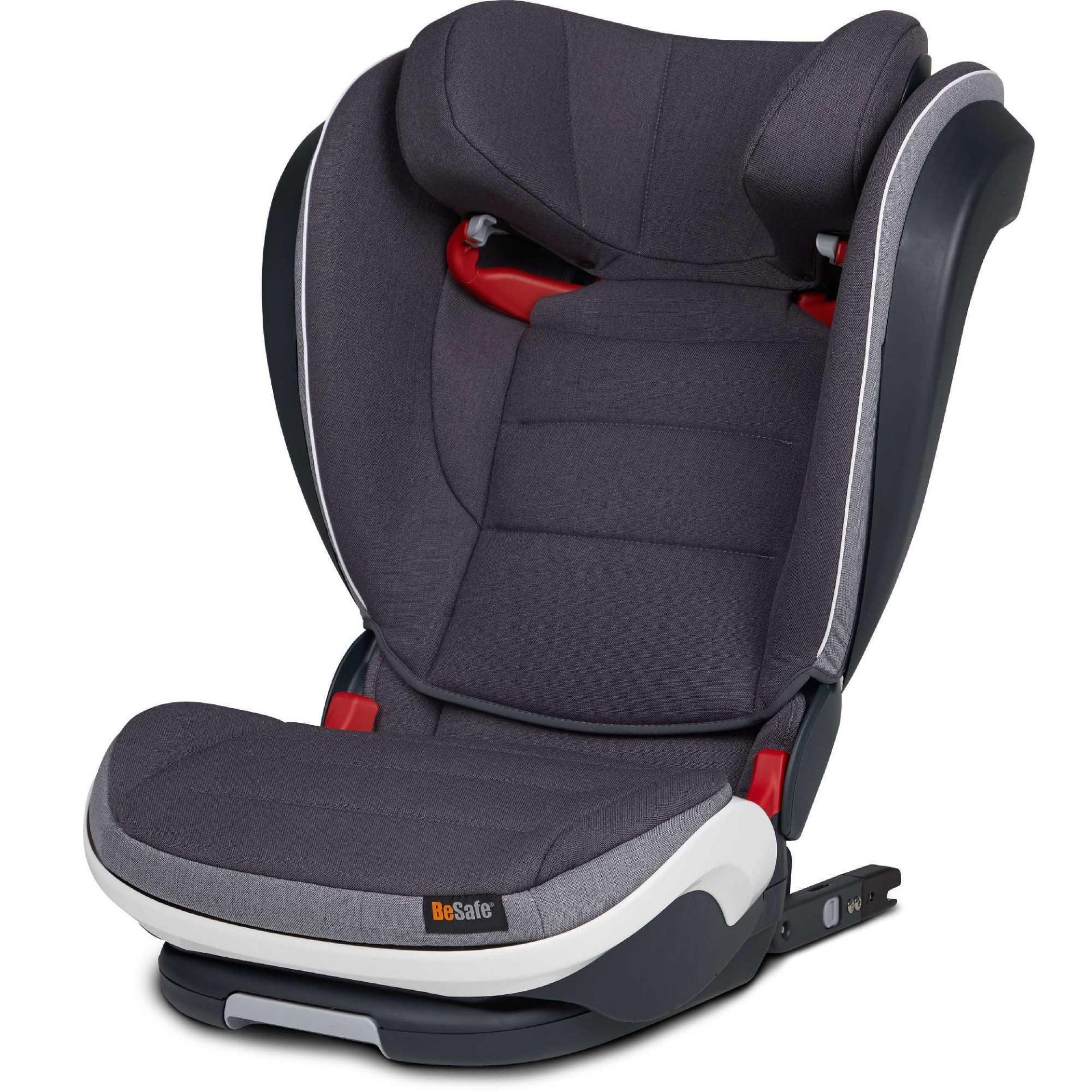 RRP £210 Besafe Izi Flex Fix I-Size Car Seat In Fresh Black Cab