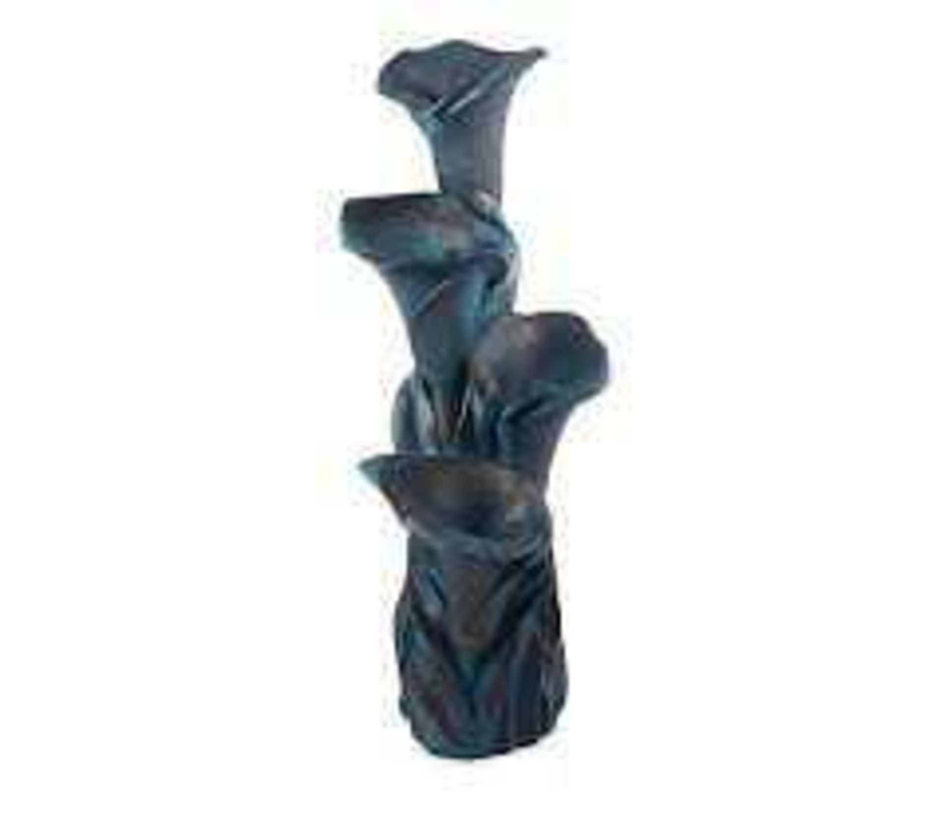 RRP £130 Boxed Garden Reflections Lilly Water Fountains RRP £130 Boxed Garden Reflections Lilly Wate